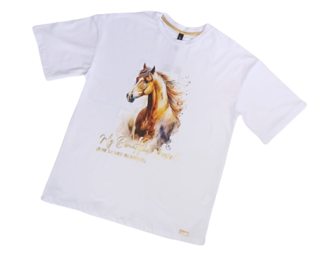 T-shirt Horse OVERSIZE